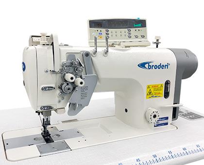 Direct Drive Tam Otomatik Büyük Mekik İptalli Çift İğne