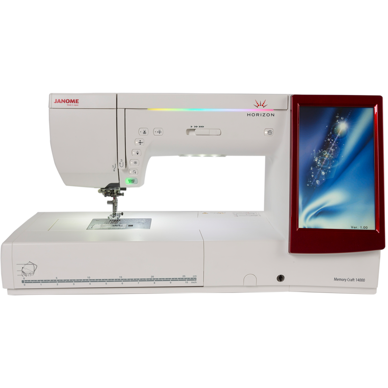 Janome MC14000 Taşınabilir Bilgisayarlı Dikiş Nakış Makinası