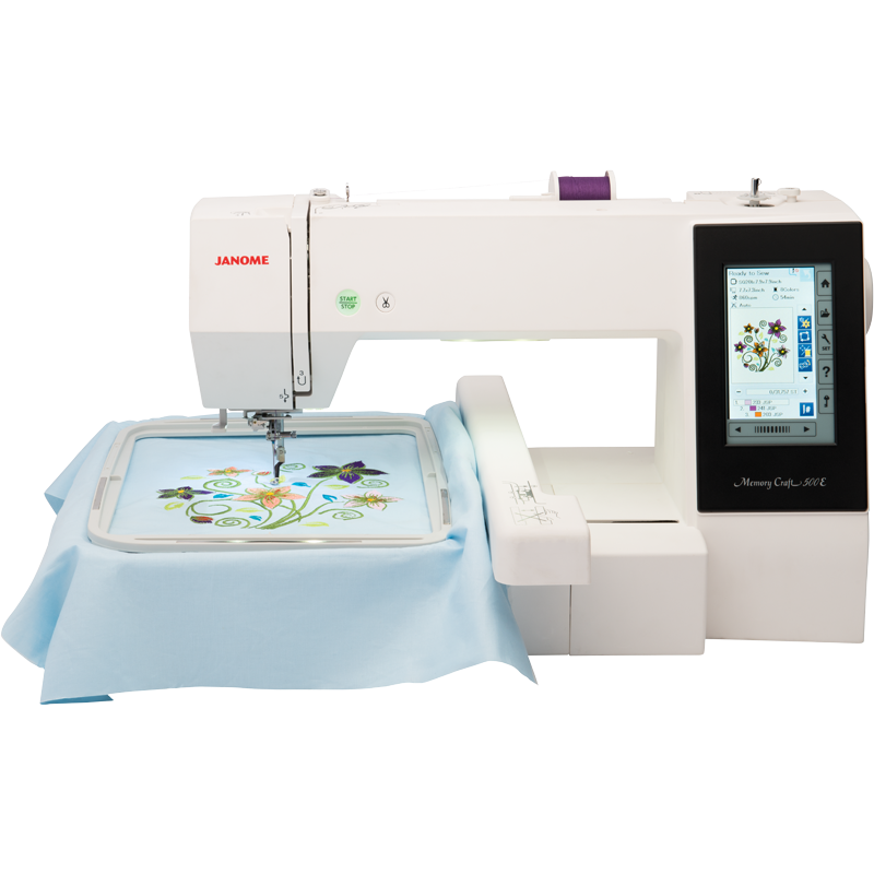 Janome MC500E Bilgisayarlı Nakış Makinası