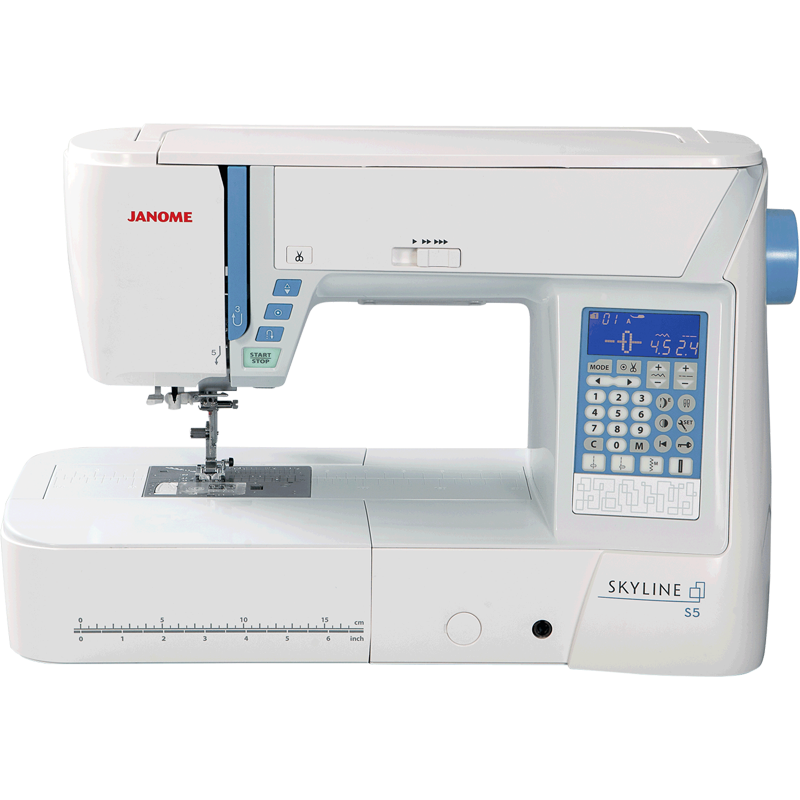 Janome Skyline S5 Taşınabilir Elektronik Dikiş Nakış Makinası