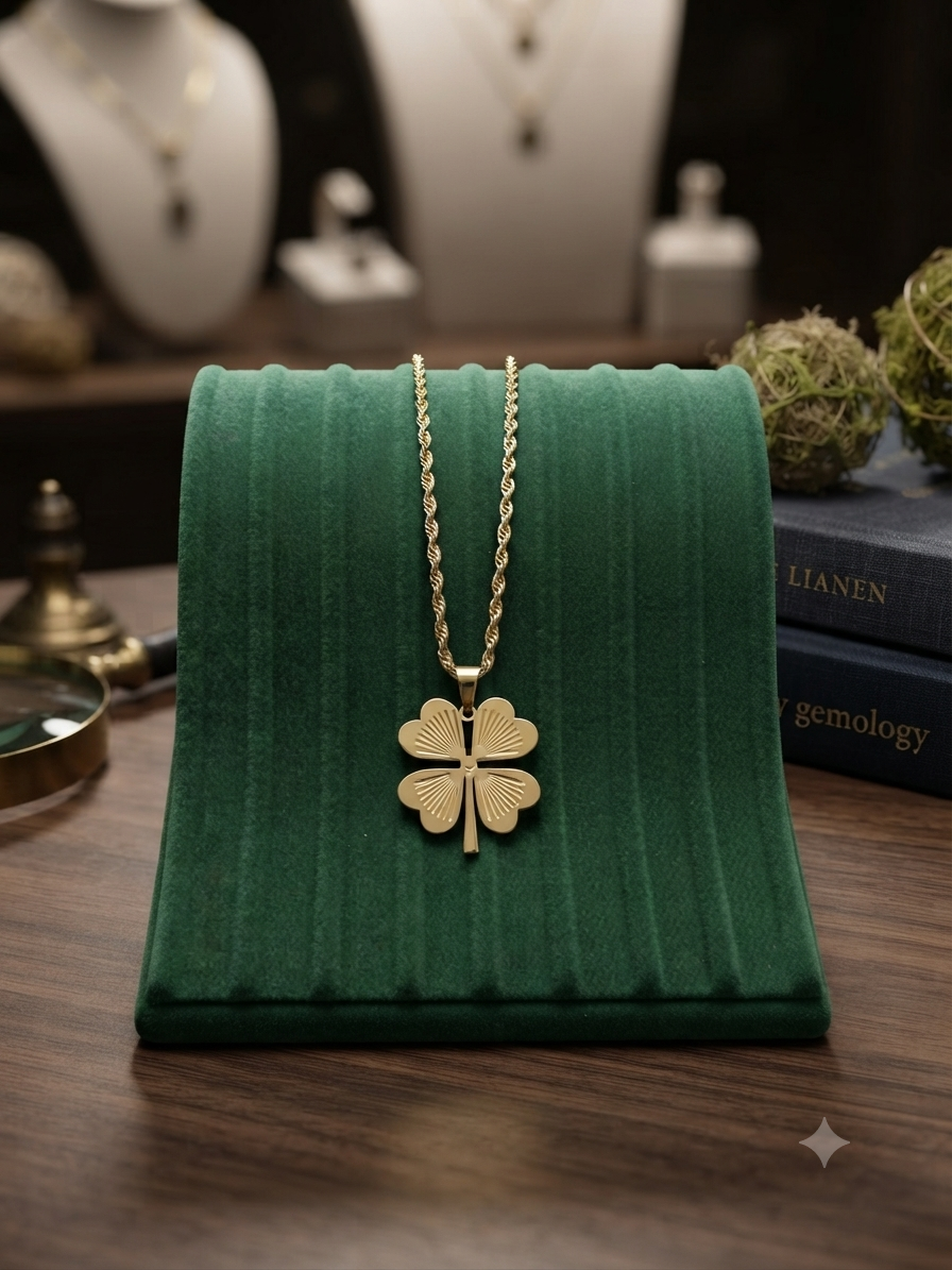 60 cm Yonca Kolye (Gold) 010674