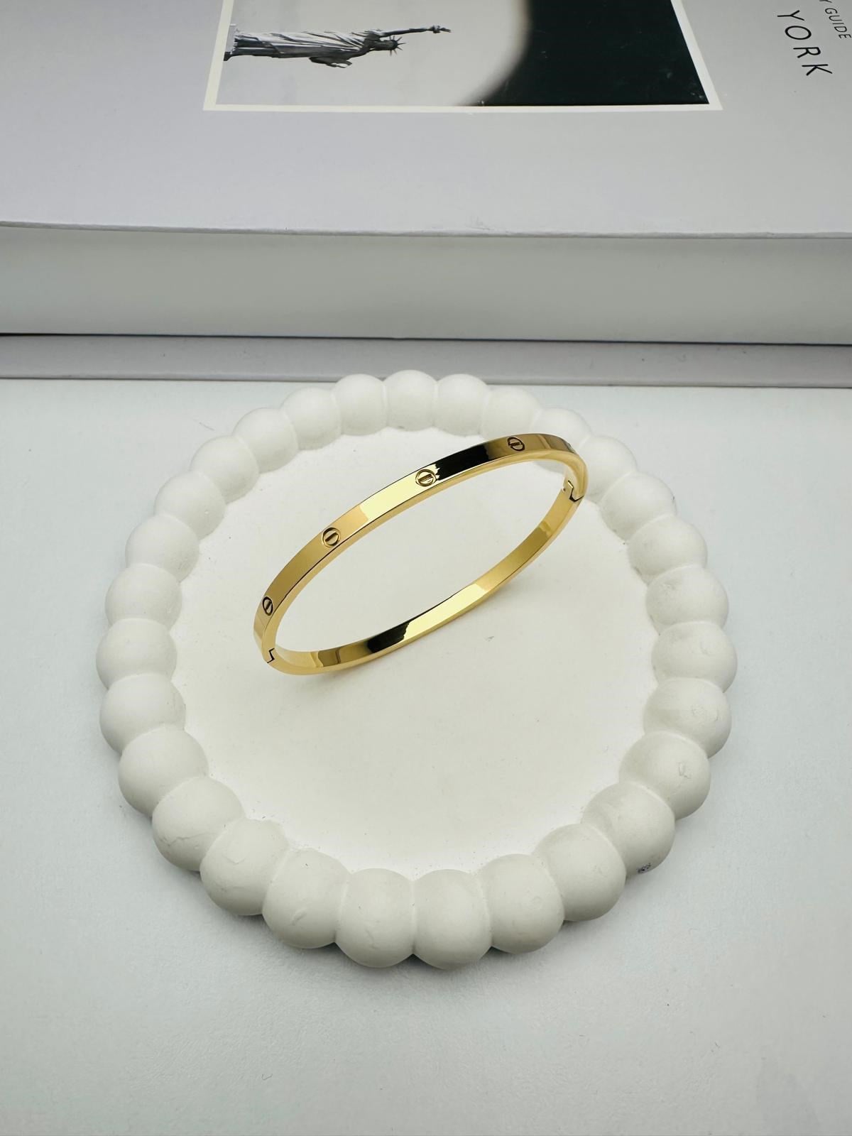 Cartier Çelik Kelepçe (Gold) 220593