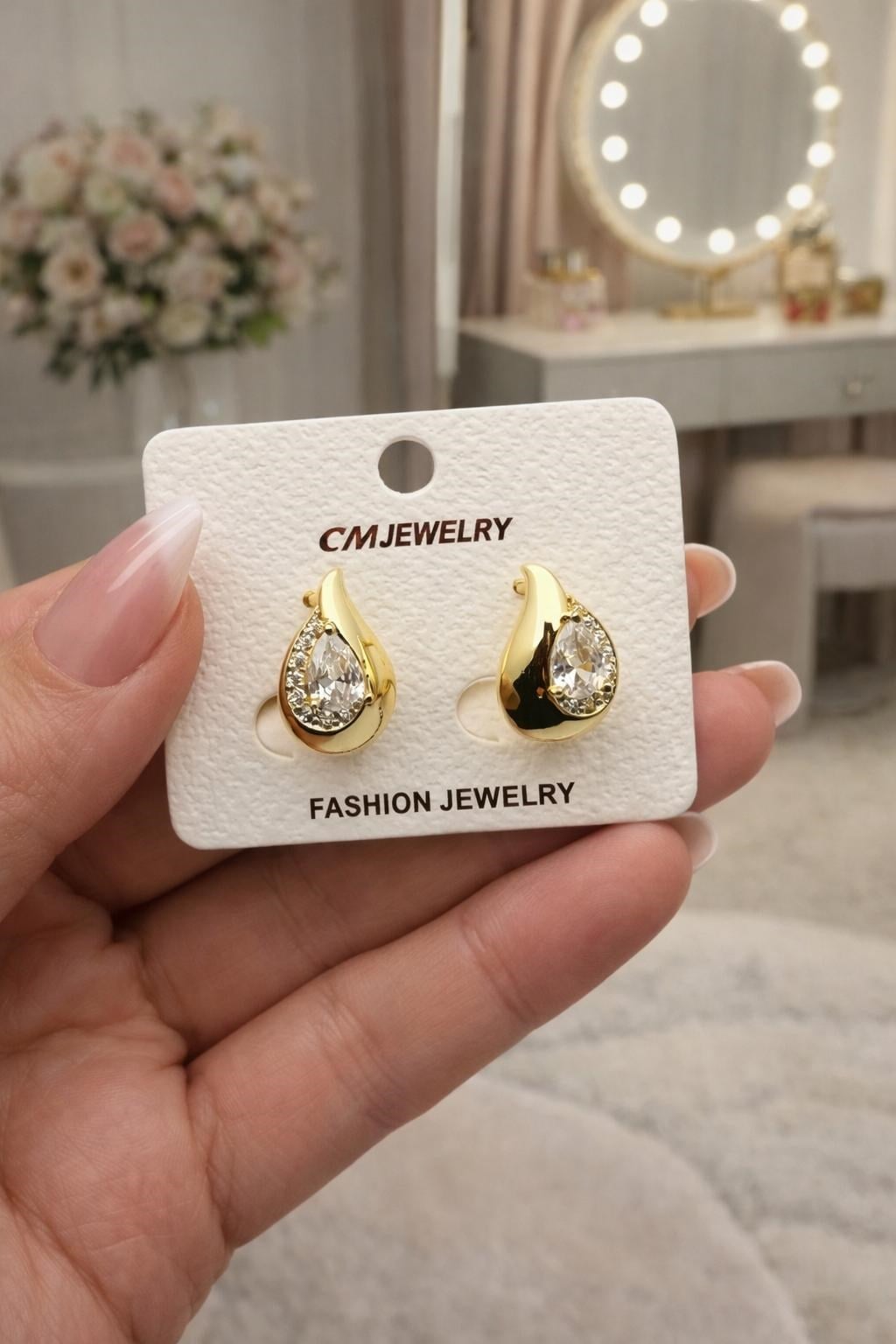 CM Jewerly Küpe  (Gold) CMJ 2049