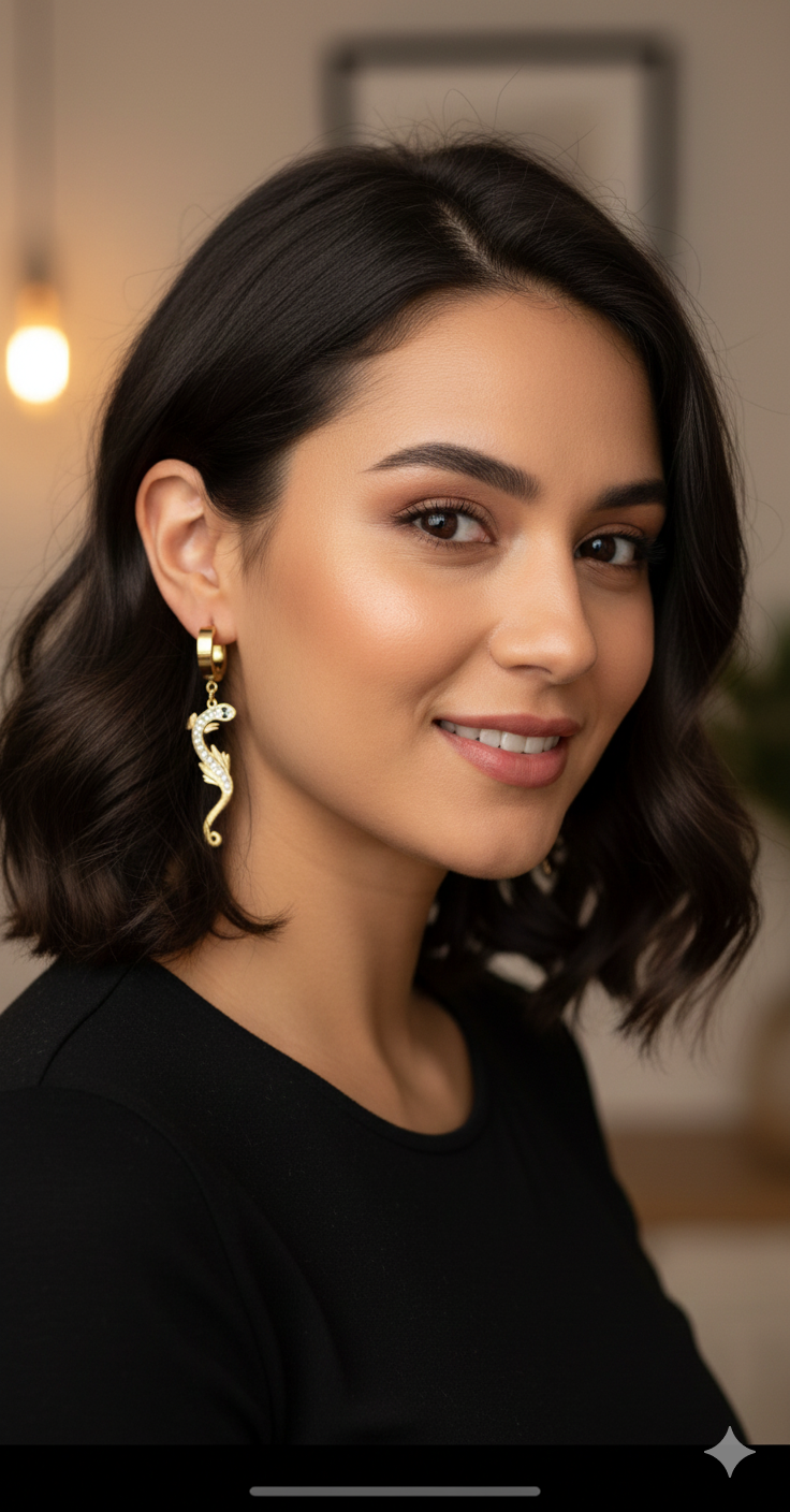 Küpe (Gold) ÇLK Kp594
