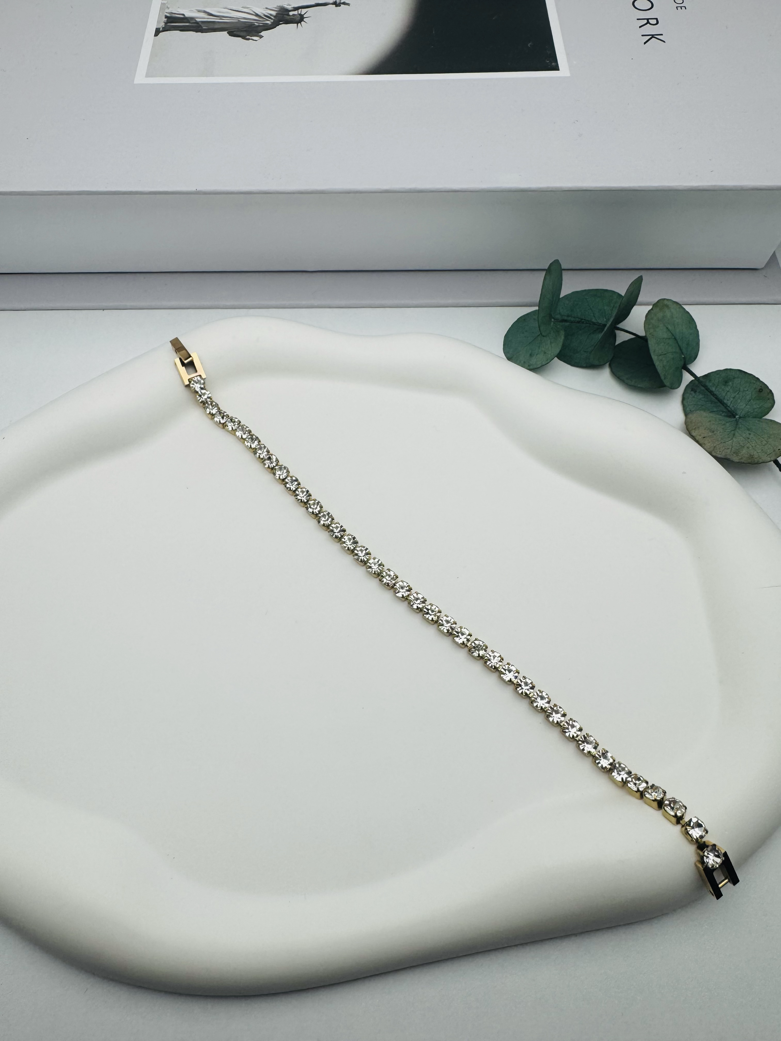 Su Yolu Çelik Bileklik (Gold) Blk 2121
