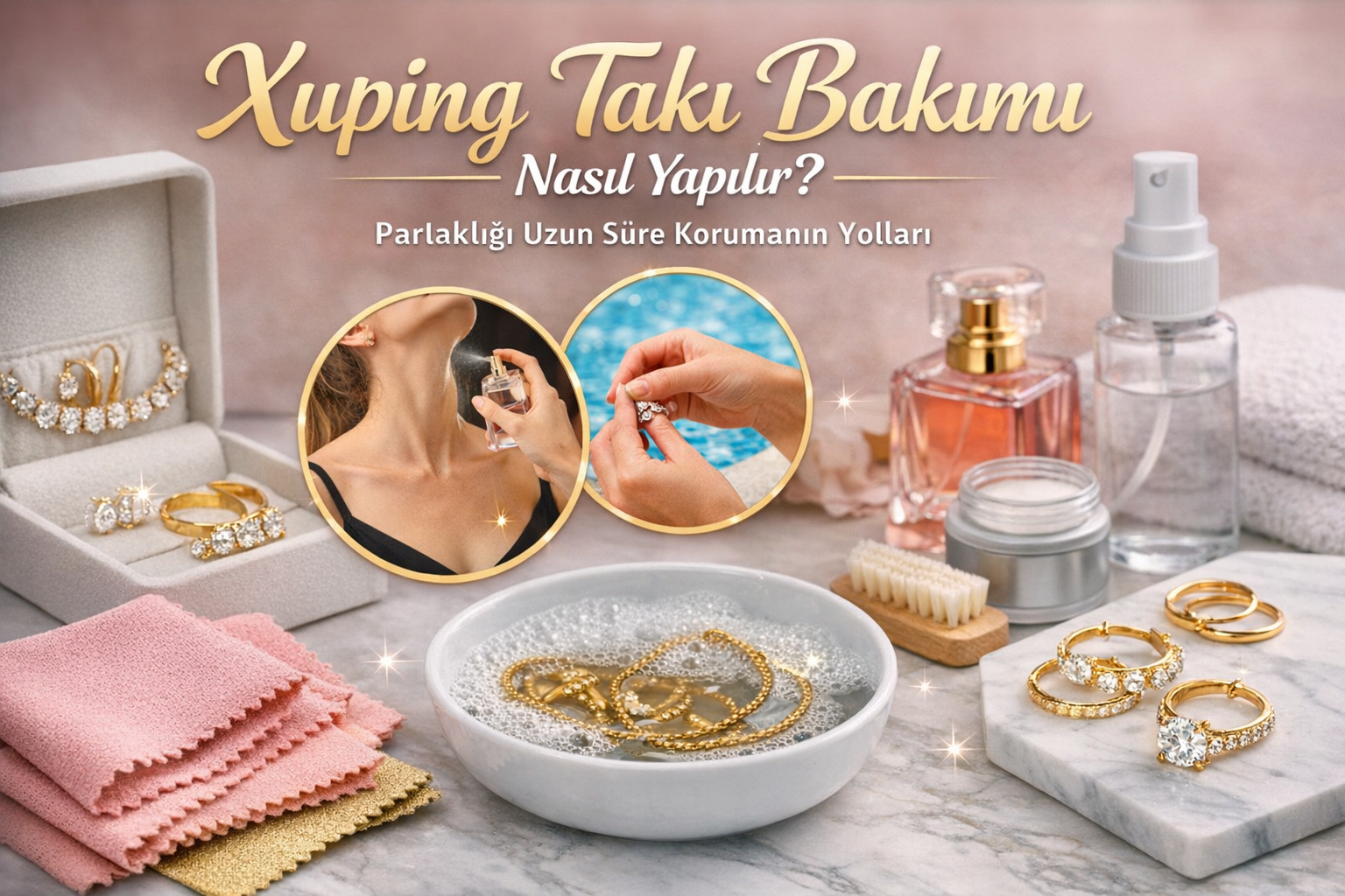 Xuping Takı Bakımı Nasıl Yapılır? Parlaklığını Uzun Süre Korumanın Yolları