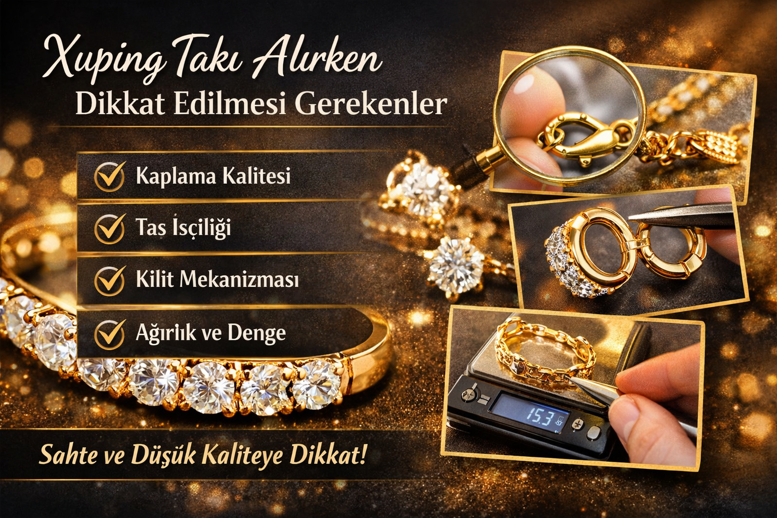 Xuping takı nasıl anlaşılır,sahte Xuping nasıl anlaşılır,Xuping takı kaliteli mi,Xuping takı orijinal mi,Xuping kaplama kalitesi