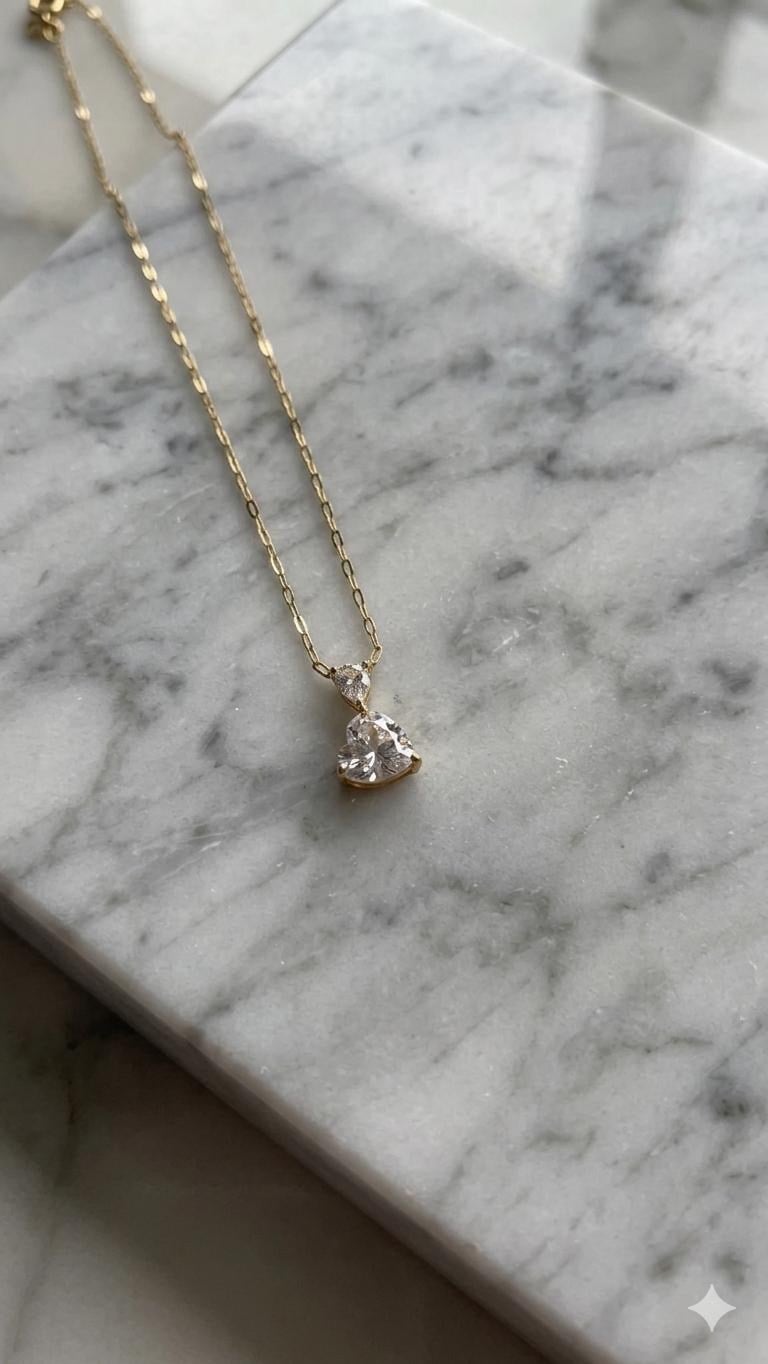  Çelik Kolye 45cm (Gold) 010821