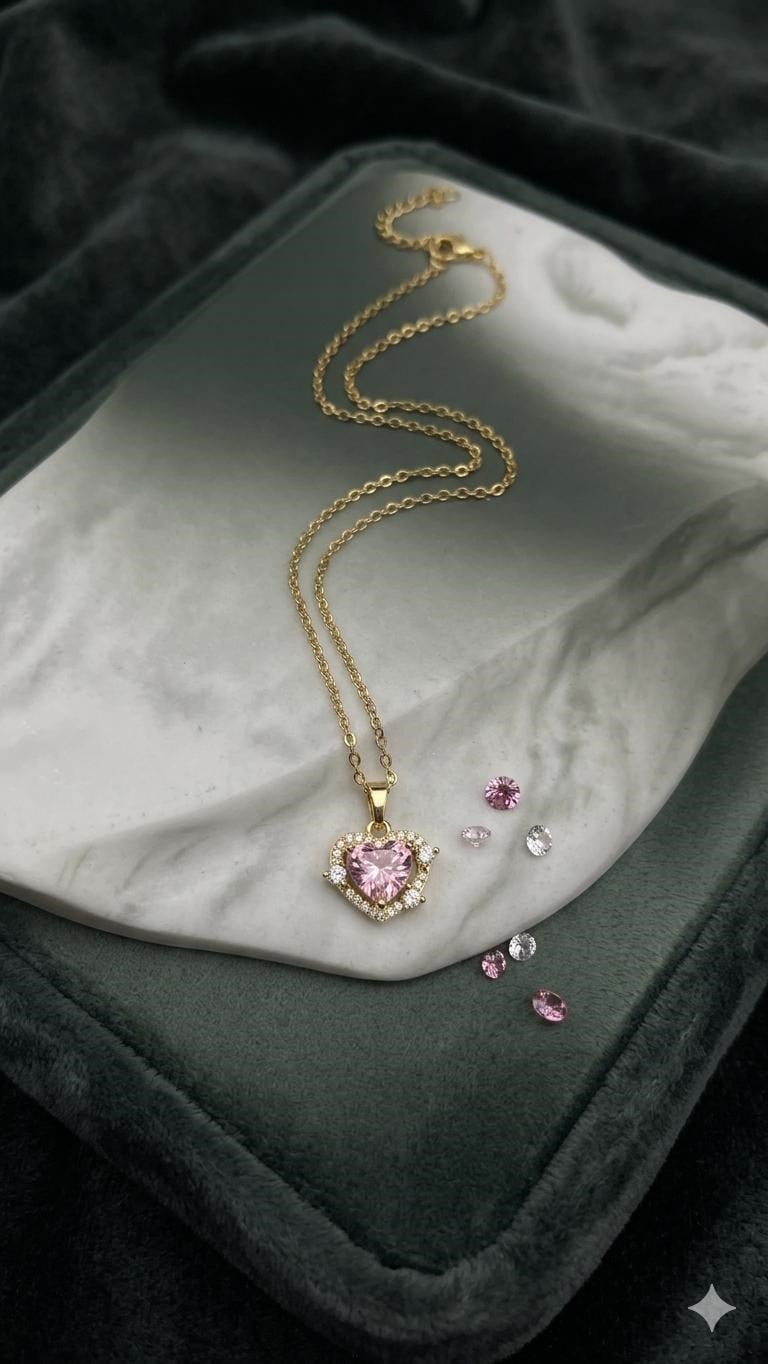 Çelik Kolye 45cm (Gold) 010901