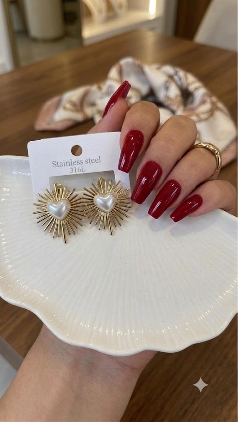 Çelik Küpe (Gold) KP687