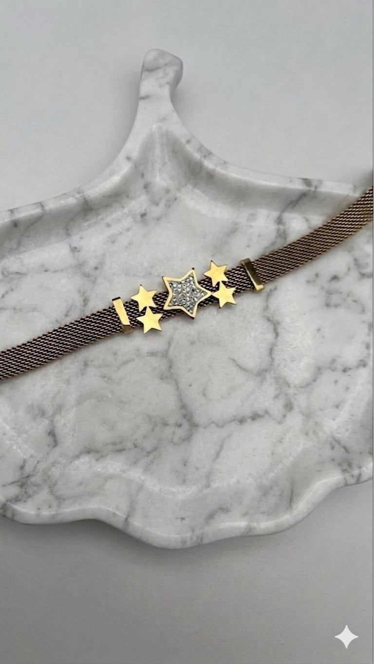 Çelik Pandora Bileklik (Gold) Blk 2511