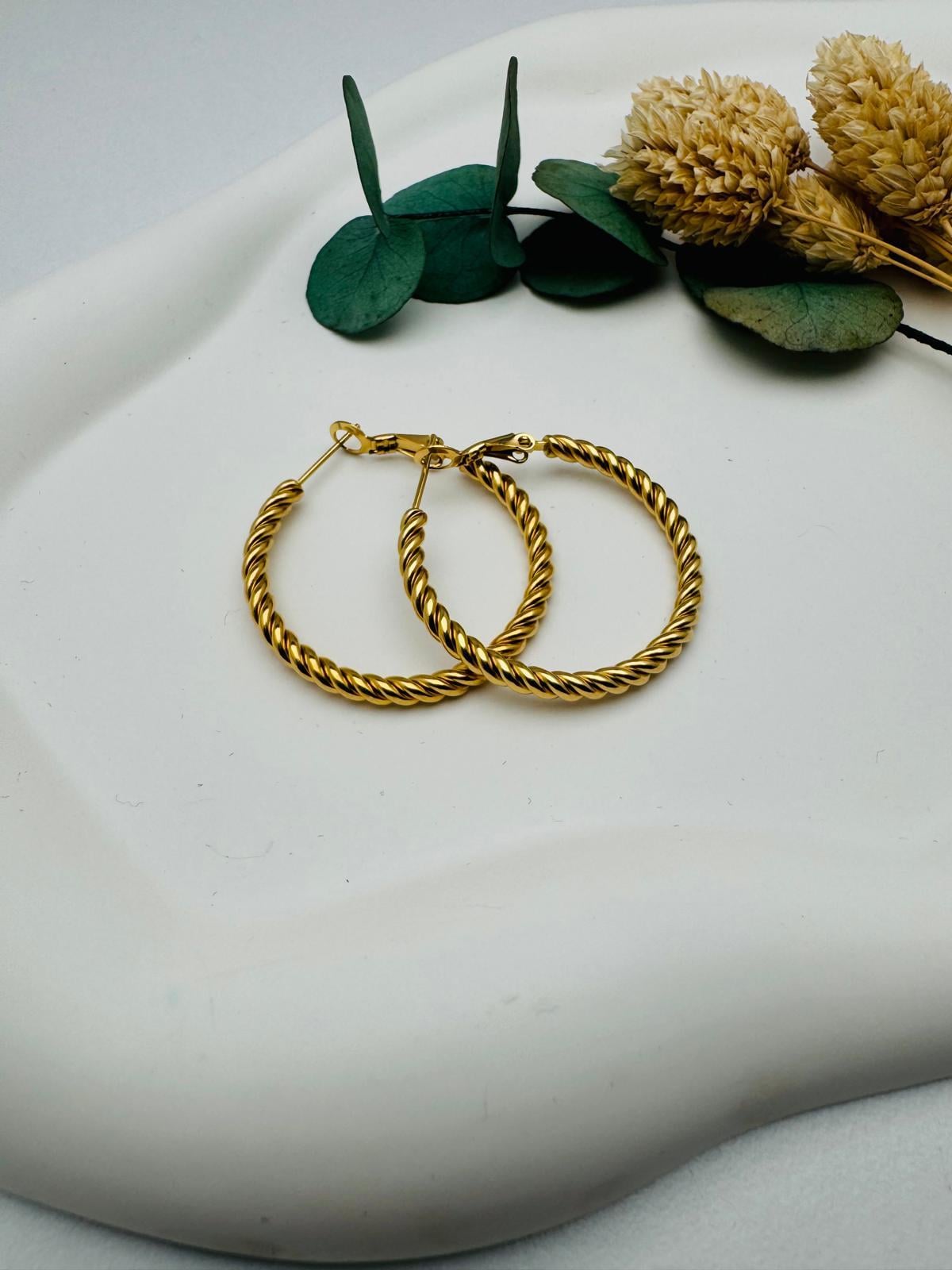 Halka Küpe (Gold) KP125-01