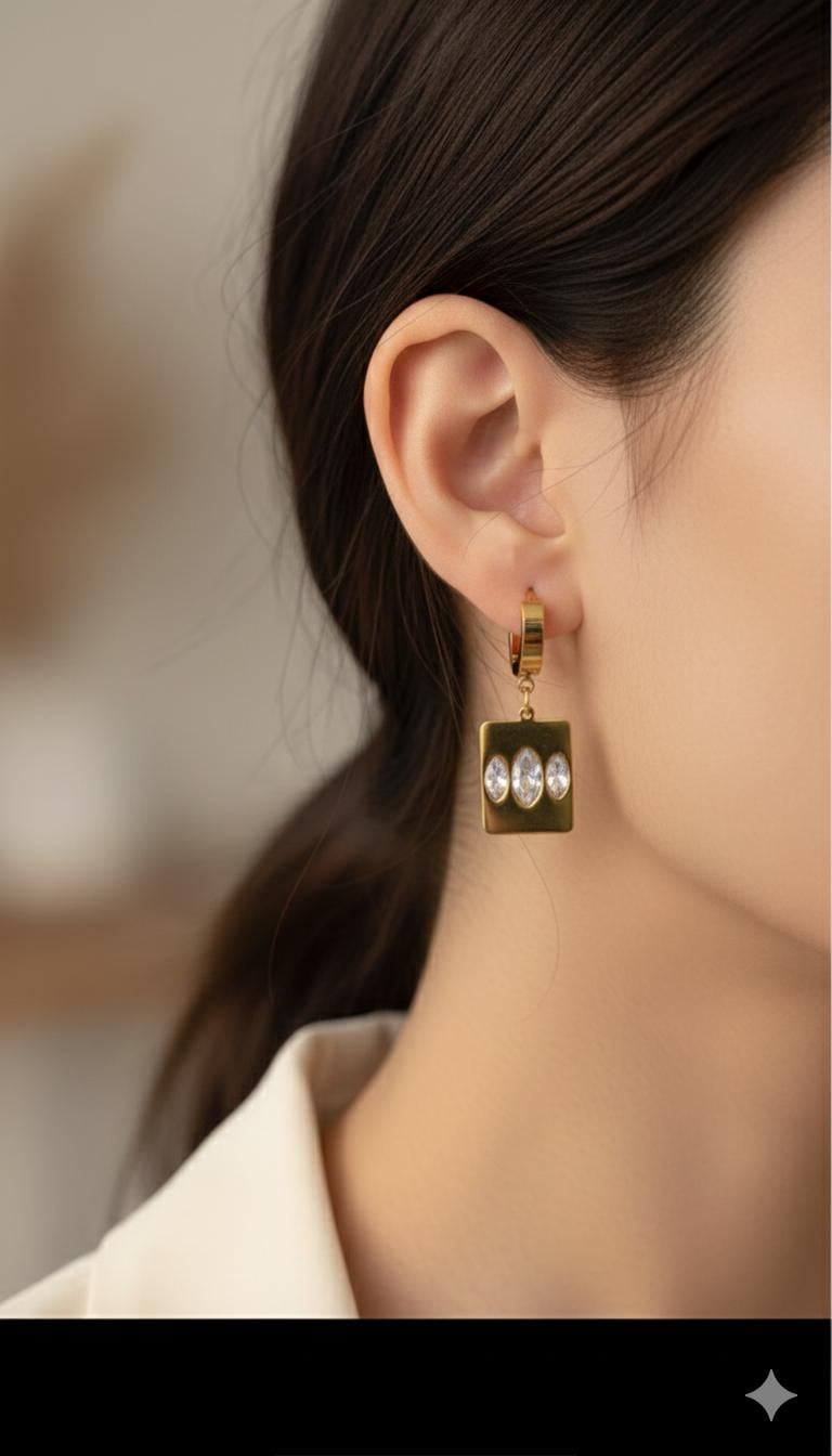 Küpe (Gold) ÇLK Kp581