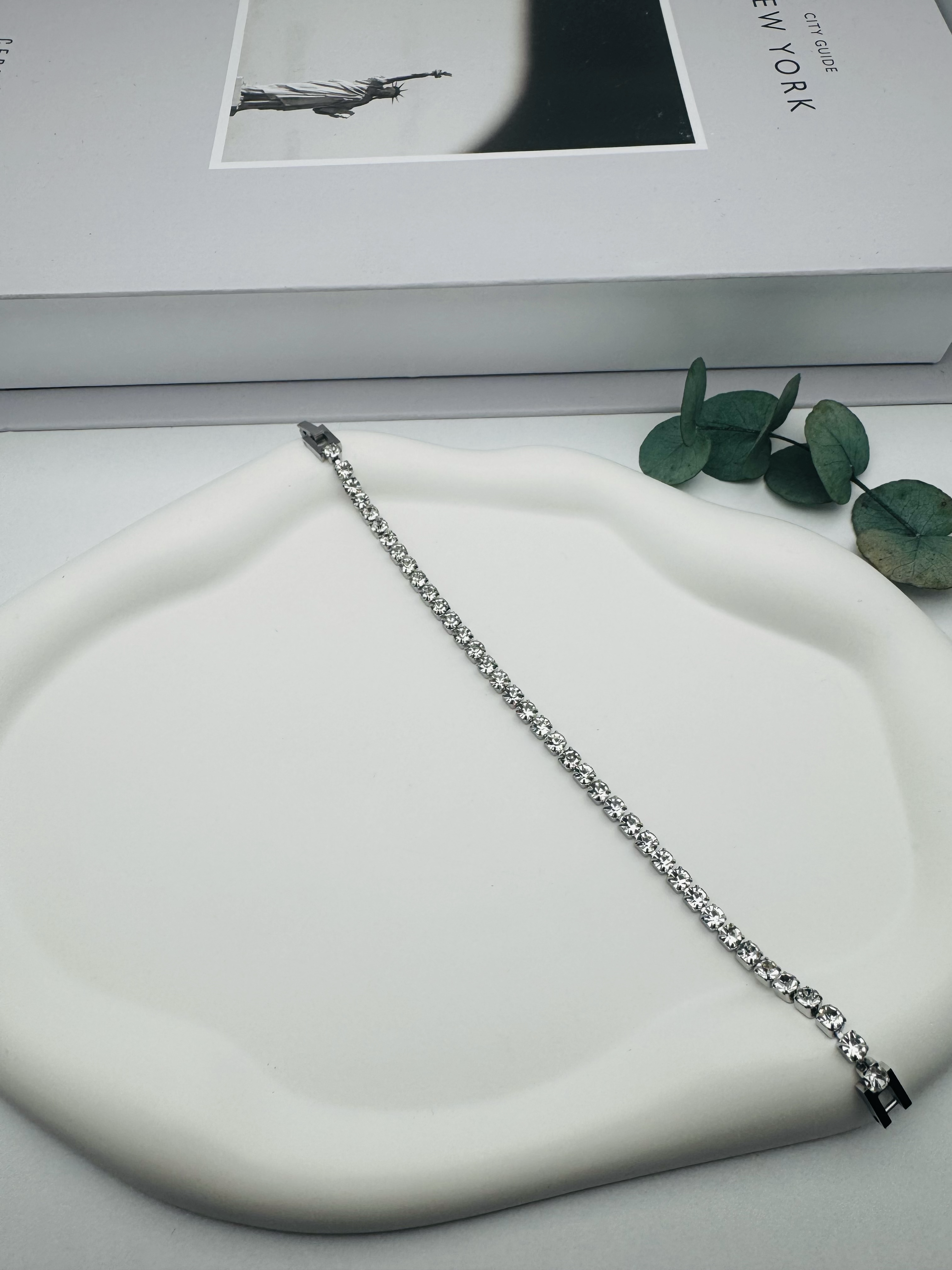Su Yolu Çelik Bileklik (Gümüş) Blk 2121-01