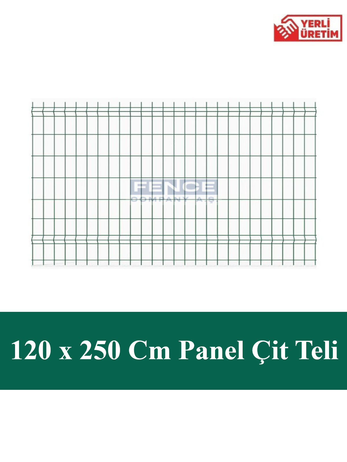 Panel Çit Teli 120 Cm x 250 Cm