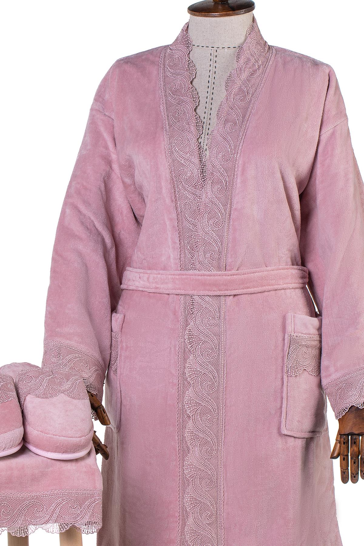 Velvet Line Deluxe Lady Bornoz Seti - Denistan