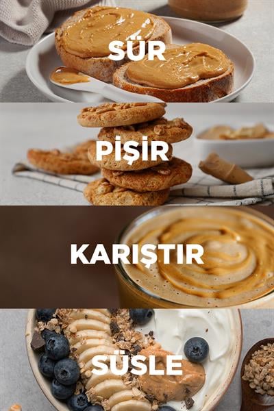 %100 Fıstık Ezmesi 300g x 2