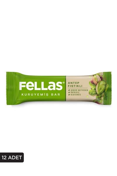 Fellas Antep Fıstıklı Kuruyemiş Bar (20g) x 12 Adet