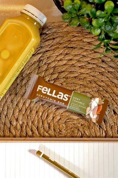 Fellas Dört Tohumlu Kuruyemiş Bar 30g x12 Adet