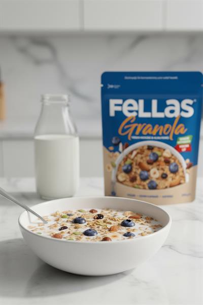 Fellas Granola - Yaban Mersini & Kuruyemiş 200g - 3lü Paket