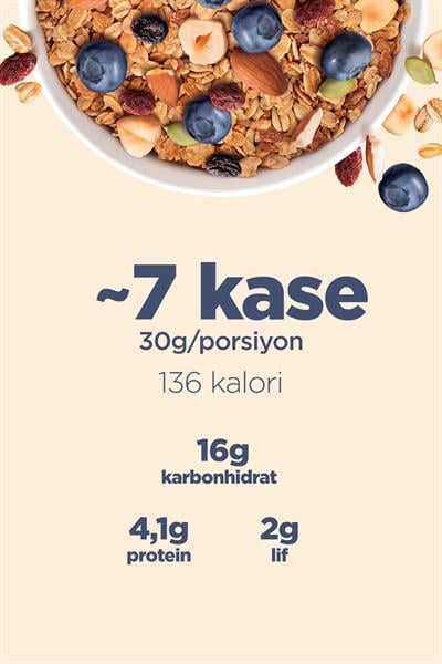 Fellas Granola - Yaban Mersini & Kuruyemiş 200g - 3lü Paket