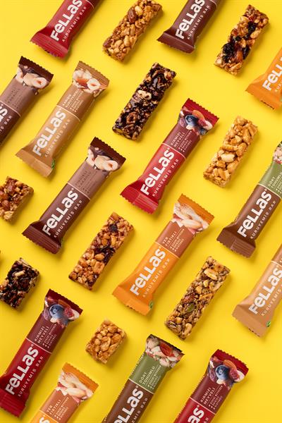 Fellas Kuruyemiş Bar Karma Kutu 30g - 12 Adet (4 Çeşit)