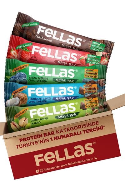 Fellas Meyve Bar Deneme Paketi x 5 Adet