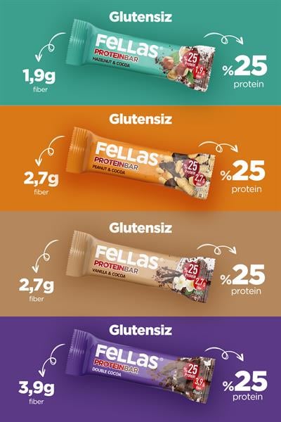 Fellas Protein Bar Deneme Paketi x 4 Adet