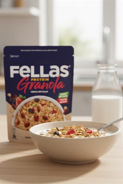 Fellas Protein Granola - Kırmızı Meyveler 270g