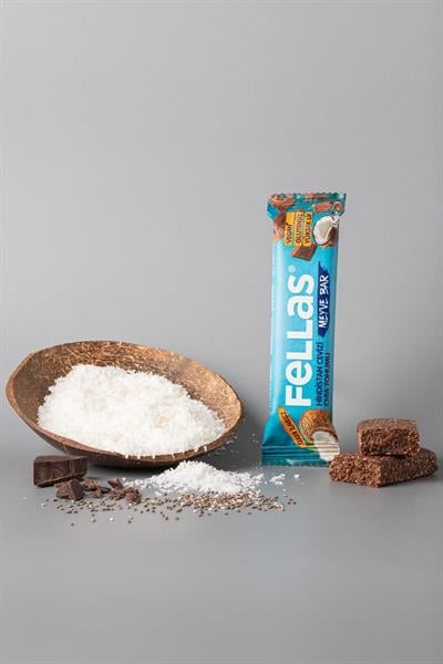 Meyve Bar - Chialı ve Hindistan Cevizli 40g x 12 Adet