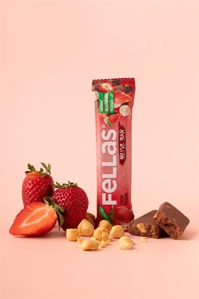 Meyve Bar - Çilekli ve Fındıklı 35g x 12 Adet