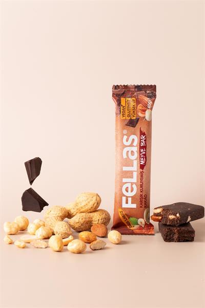 Meyve Bar - Karışık Kuruyemişli ve Kakaolu 40g x 12 Adet