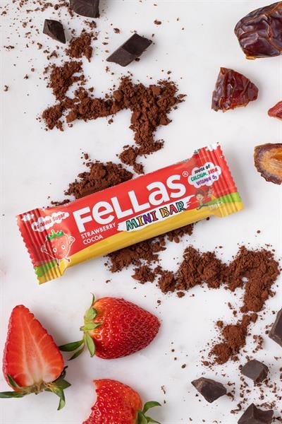 Mini Meyve Bar - Çilekli ve Kakaolu 28g x 12 Adet