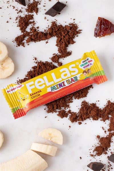 Mini Meyve Bar - Muzlu ve Kakaolu 28g x 12 Adet