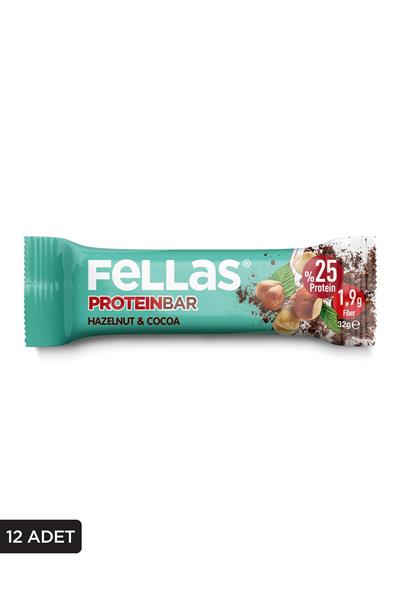 Protein Bar - Fındıklı ve Kakaolu 32g x 12 Adet