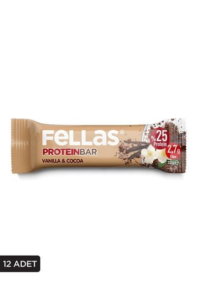 Protein Bar - Vanilyalı ve Kakaolu 32g x 12 Adet