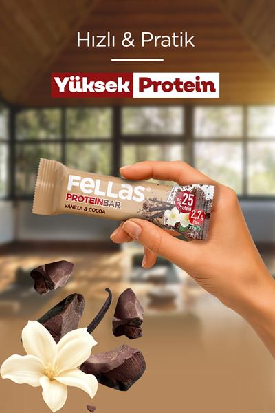 Protein Bar - Vanilyalı ve Kakaolu 32g x 12 Adet