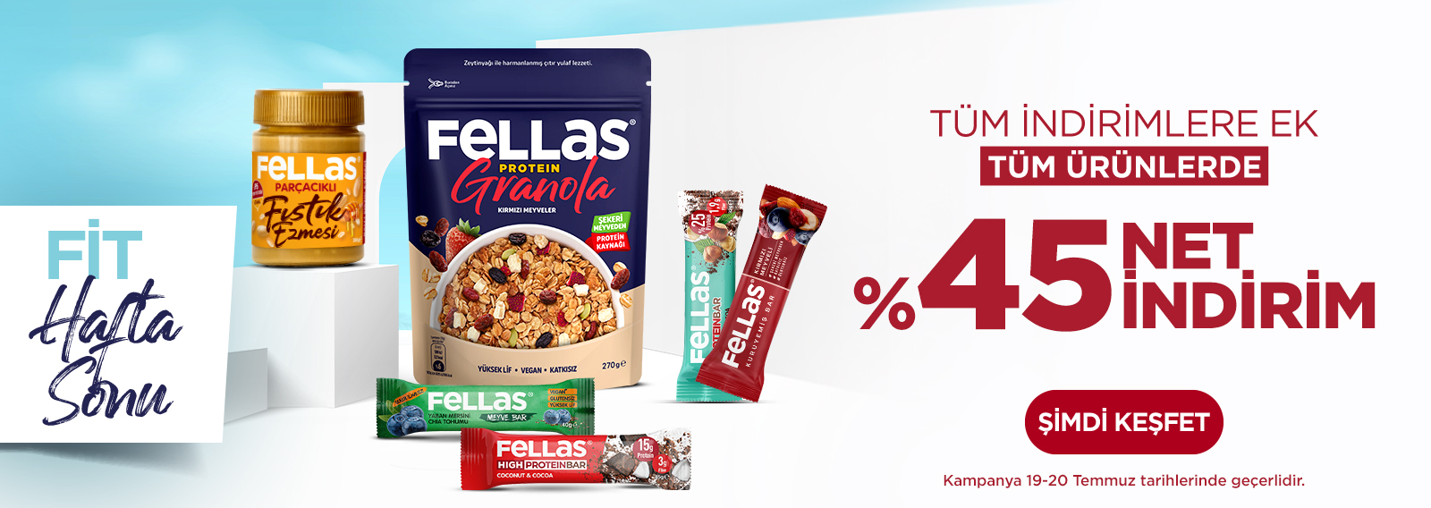 Tüm Ürünlerde Net %45