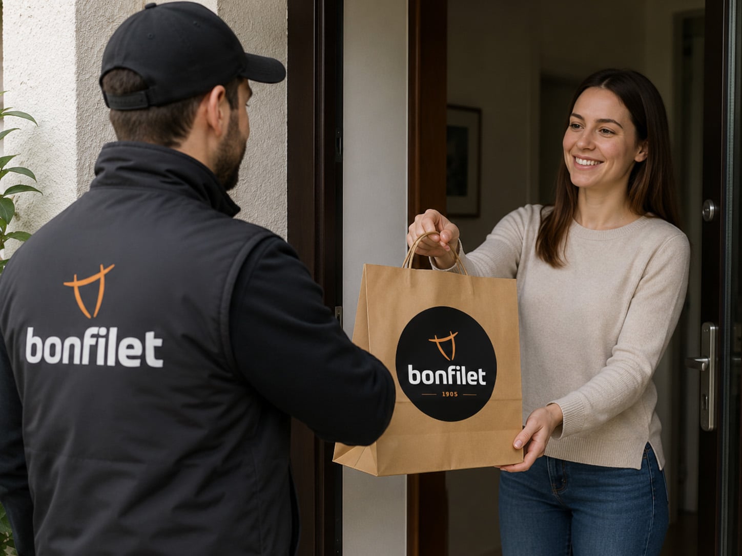 Bonfilet poşetli ürün teslimatı