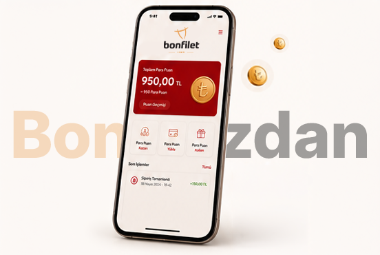 BonCüzdan uygulama ekranı
