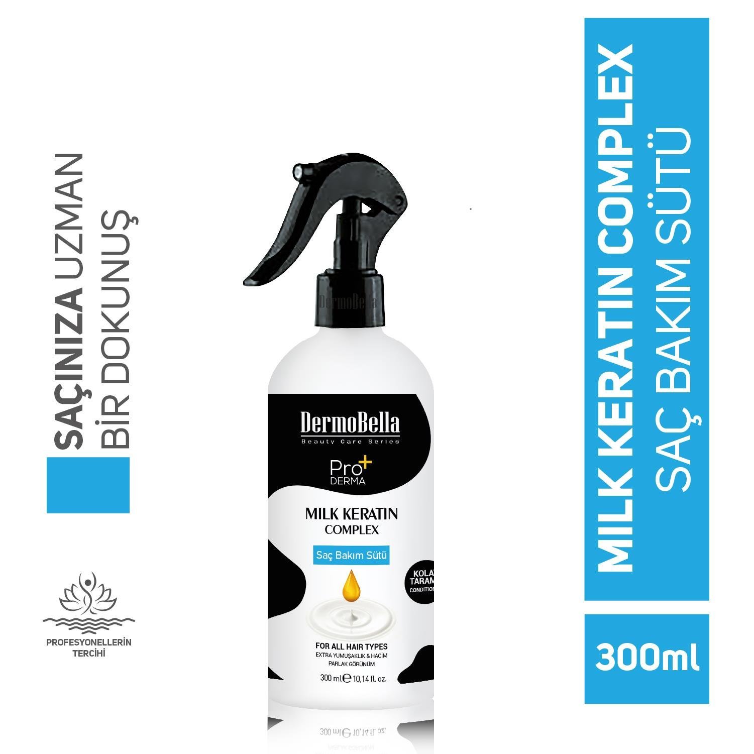 Dermobella Milk Keratin Complex Saç Sütü:Saçlarınız İçin Yoğun Bakım ve Onarım