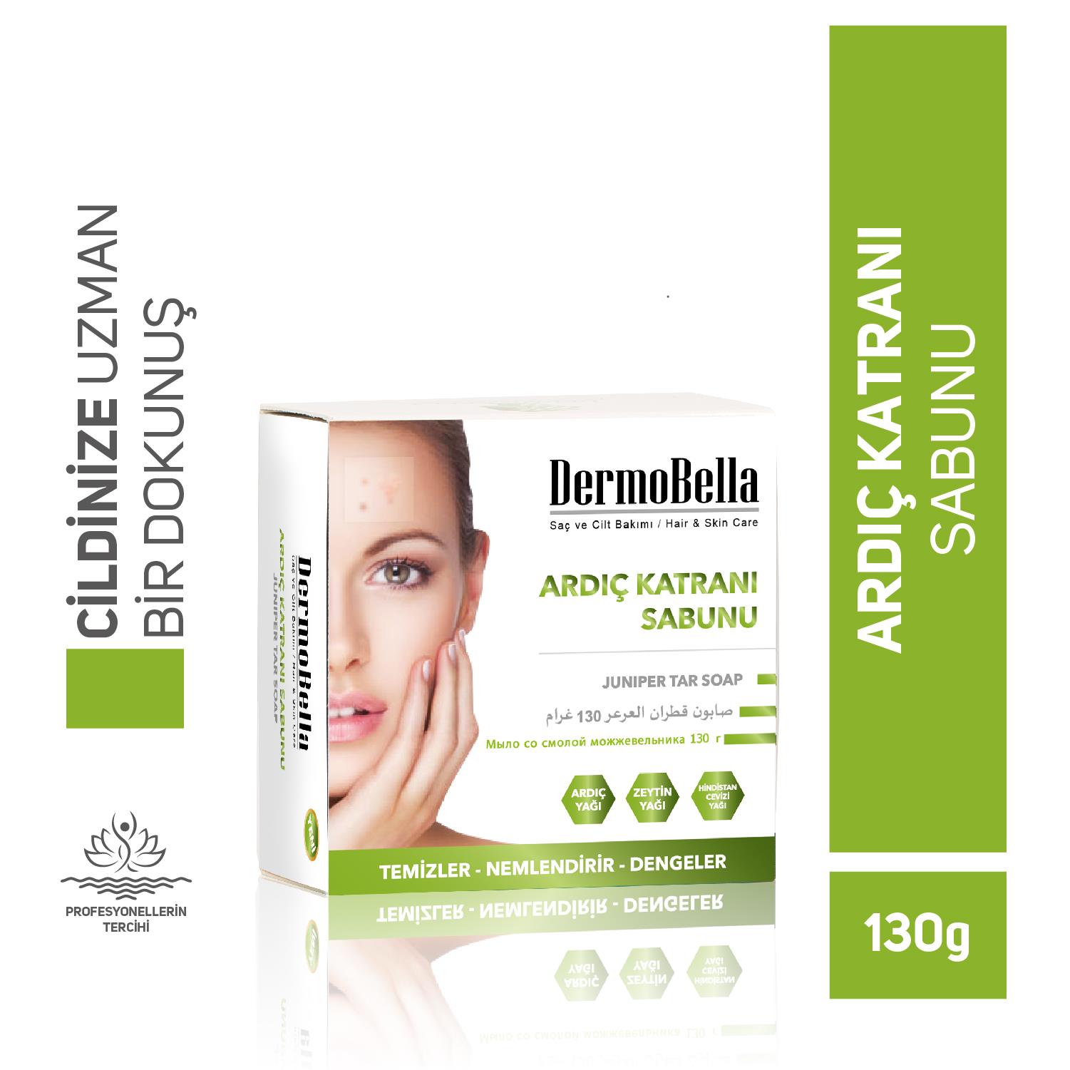 Dermobella Juniper Tar Soap 130Gr