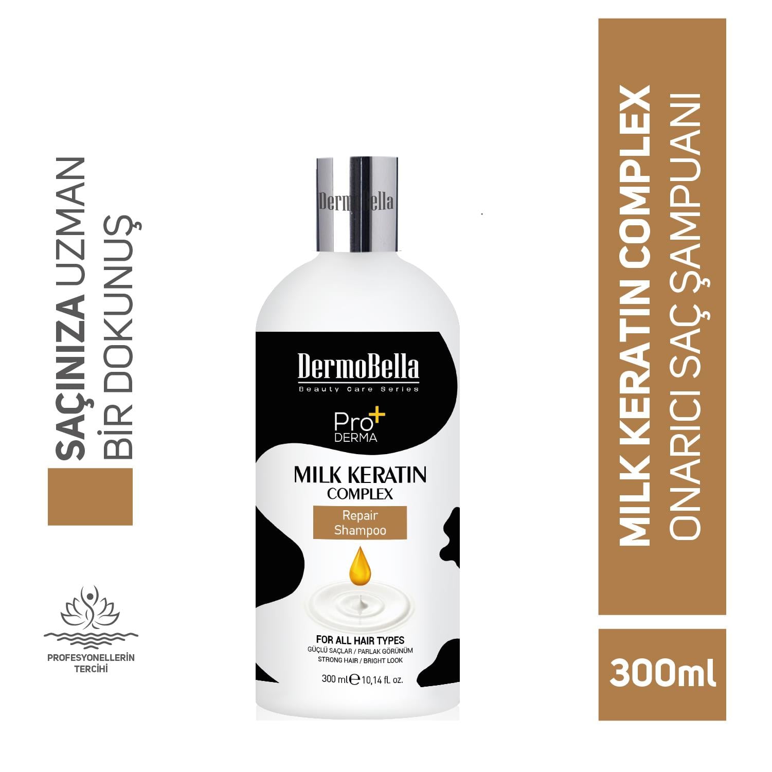 Dermobella Milk Keratin Complex Shampoo 300 Ml 