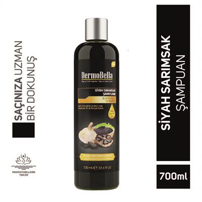 Dermobella Black Garlic Shampoo 700Ml