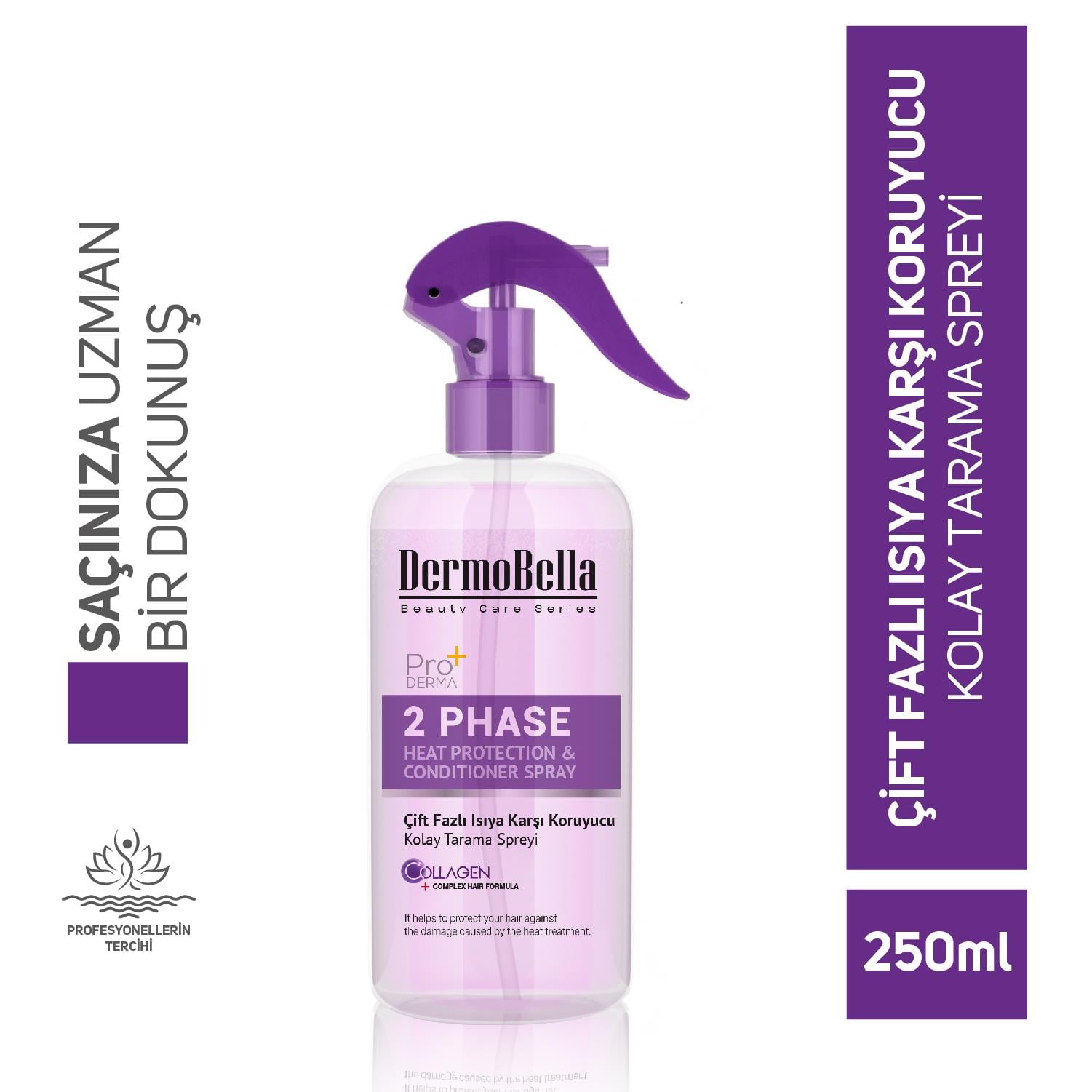 Dermobella 2Phase Heat Protection & Conditioner Spray 250Ml