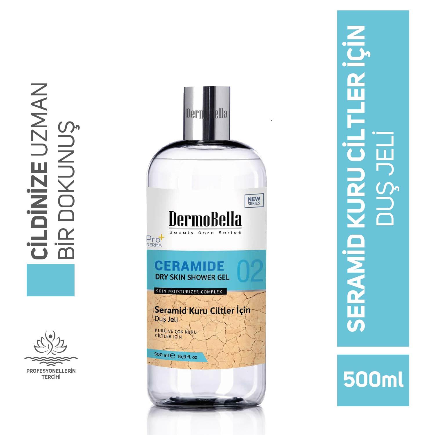Dermobella Ceramide Dry Skin Shower Gel 500 Ml 