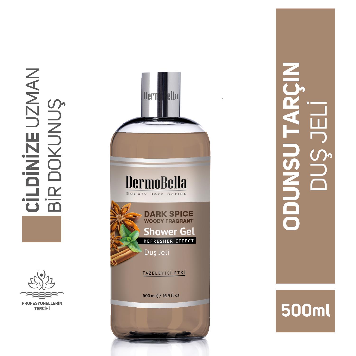 Dermobella Dark Spice Woody Fragrant Shower Gel 500Ml
