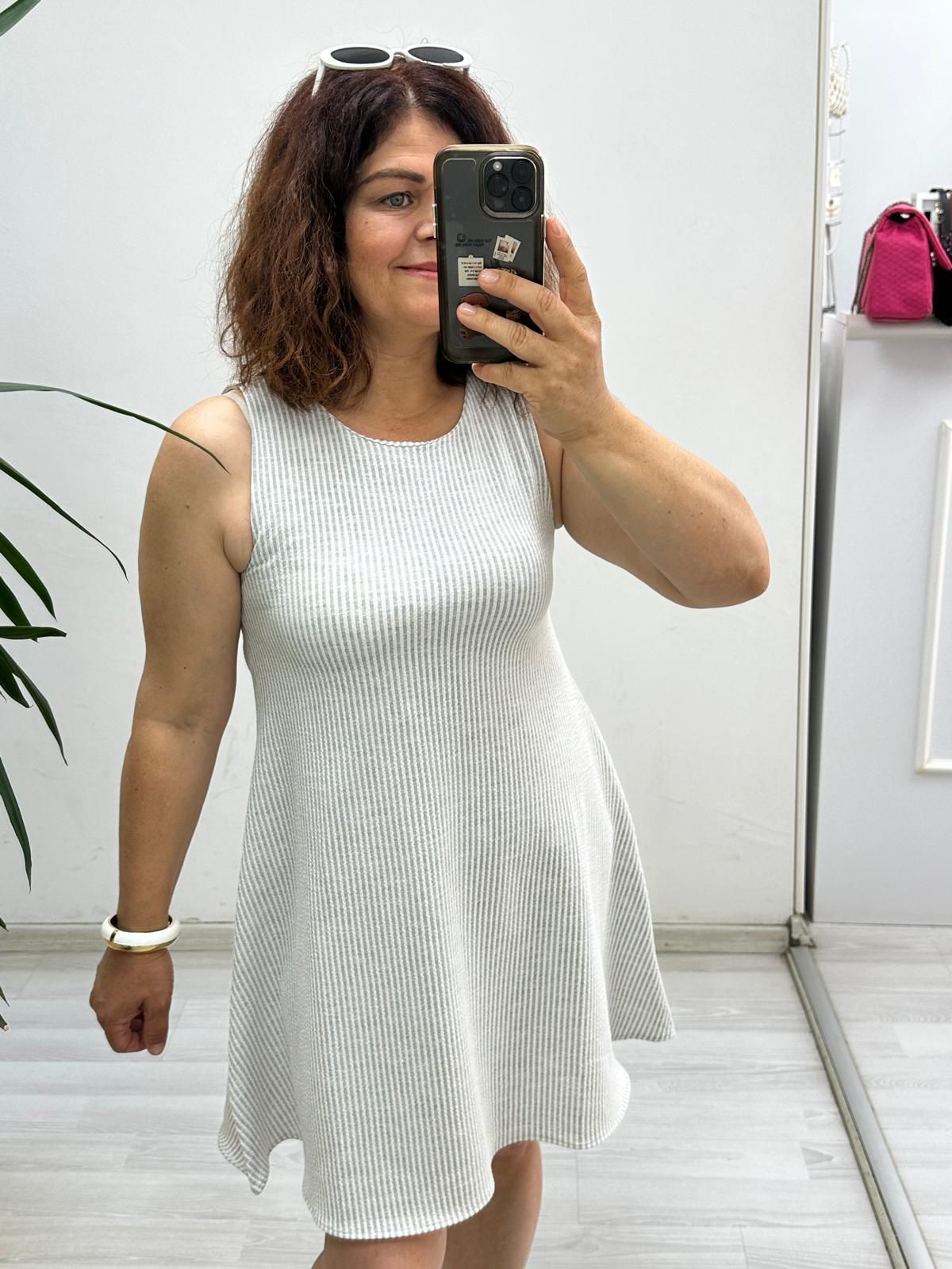 çizgili elbise