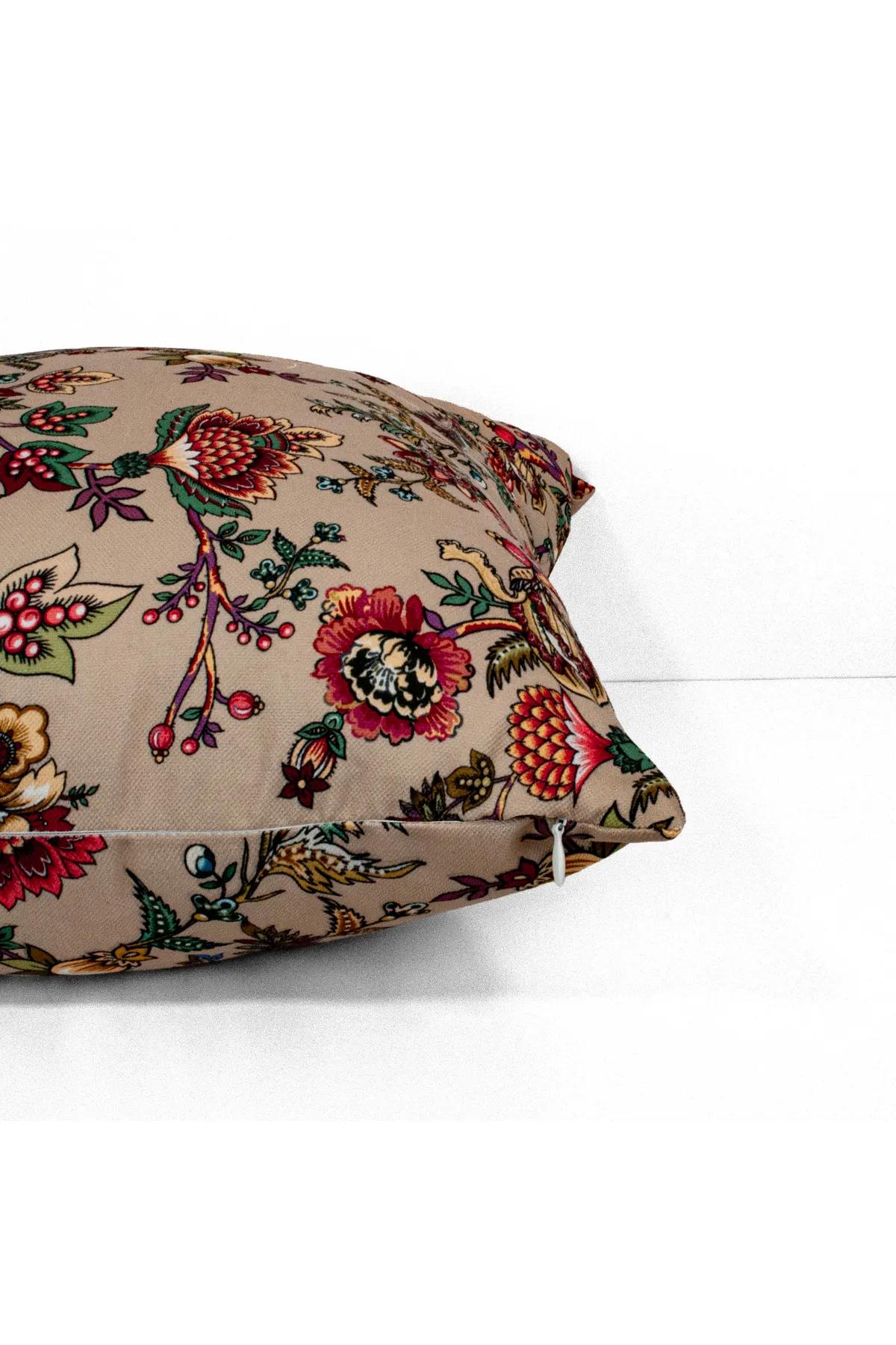 Goblen Tasarımlı (2) Dijital Baskılı Kırlent Kılıfı