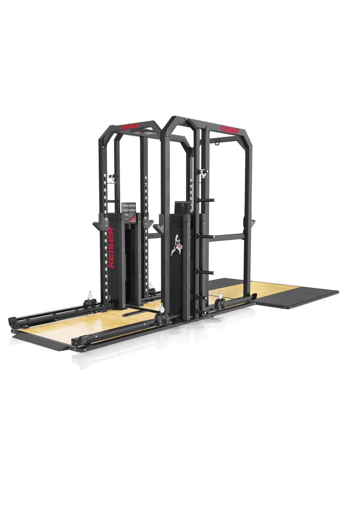 KEISER RACK AND A HALF
